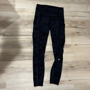 Fast and Free High-Rise 25” Camo Lululemon Leggings